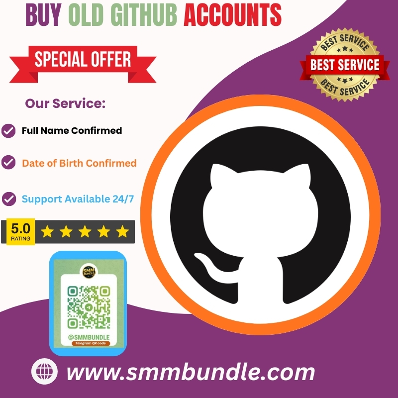 Buy Old GitHub Accounts