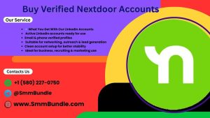 Buy Verified Nextdoor Accounts